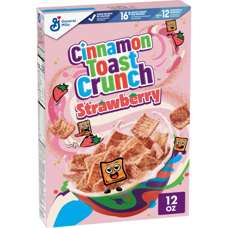 Cinnamon Toast Crunch Strawberry Cereal 390g