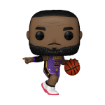 NBA Lakers Lebron James Purple Uniform Pop! Vinyl #172