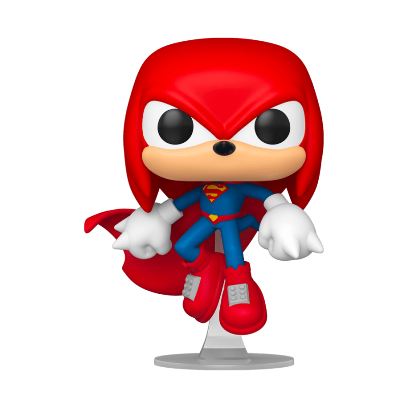 Justice League Sonic the Hedgehog Knuckles Superman Pop! Vinyl #596