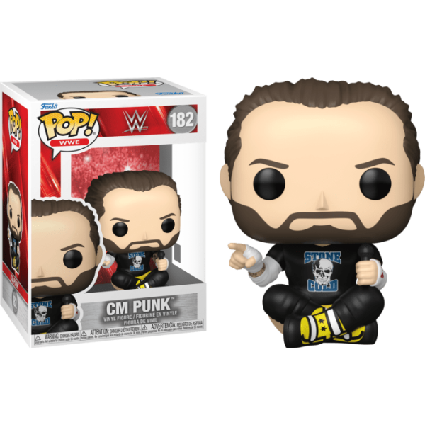 WWE CM Punk Pipe Bomb Pop! Vinyl #182