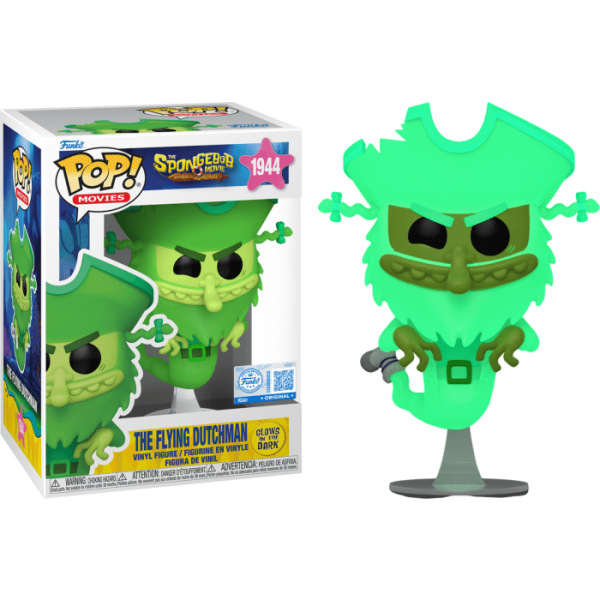 Spongebob Squarepants Movie Flying Dutchman Glow Pop! Vinyl #1944