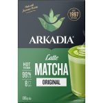 Arkadia Latte Matcha Sachets Original Drink Powder 8 Pack 136g