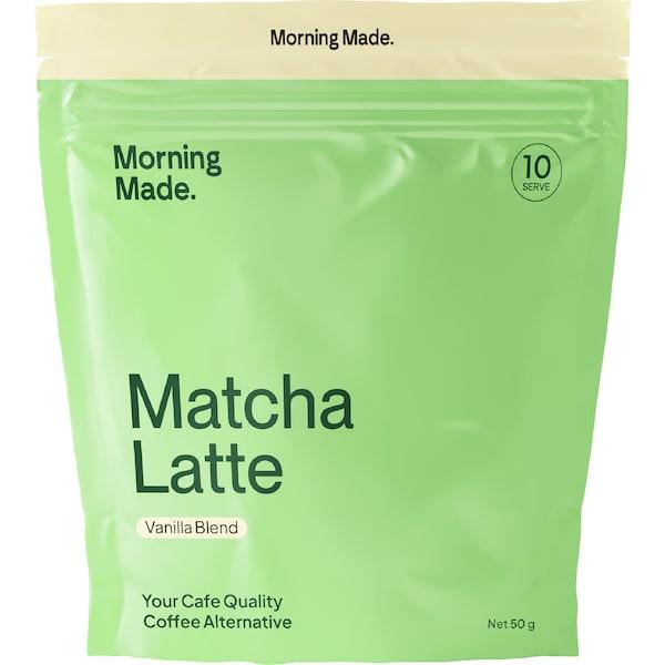 Morning Made Matcha Latte Vanilla Blend Drink Powder 50g