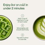 Morning Made Matcha Latte Strawberry Blend Drink Powder 50g