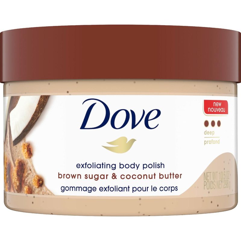 Dove Exfoliating Body Scrub Brown Sugar & Coconut Butter Cream 225ml