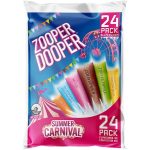 Zooper Dooper Ice Blocks Sticks Summer Carnival 24 Pack