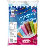 Zooper Dooper Ice Blocks Sticks Summer Carnival 24 Pack