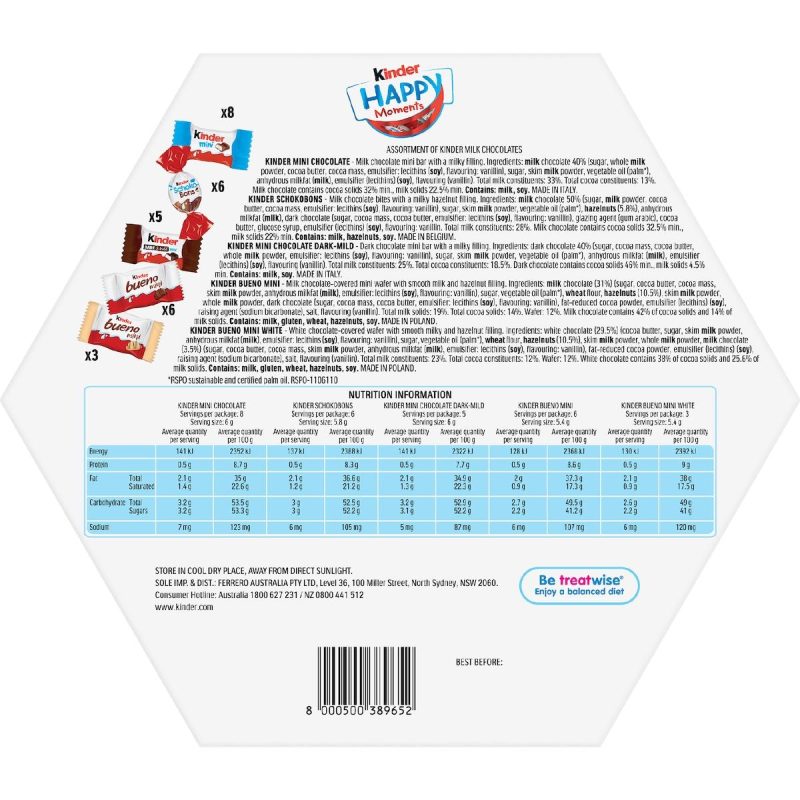 Kinder Bueno Happy Moments Chocolate Gift Box 161g