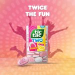 Tic Tac Two Raspberry Lemon Flavoured Mints 38g Pack X 6 Packs
