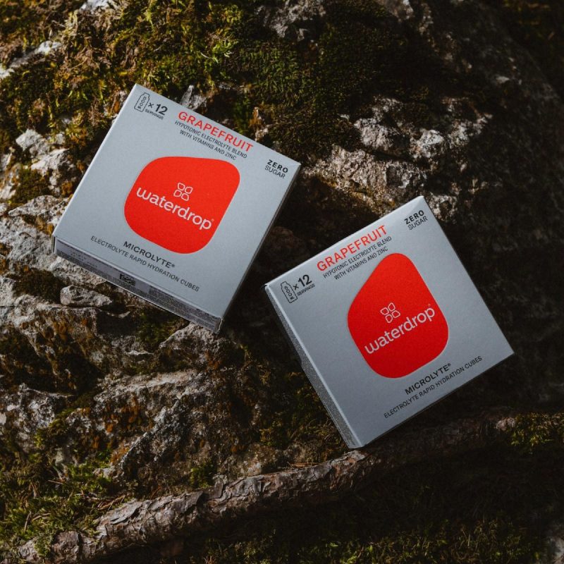 Waterdrop Vitamin Water Drink Cubes Grapefruit Flavour 12 Pack