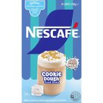 Nescafe Iced Latte Cappuccino Cookie Dough Sachets 8 Pack