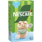 Nescafe Iced Latte Cappuccino Hazelnut Praline Sachets 8 Pack
