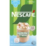 Nescafe Iced Latte Cappuccino Hazelnut Praline Sachets 8 Pack