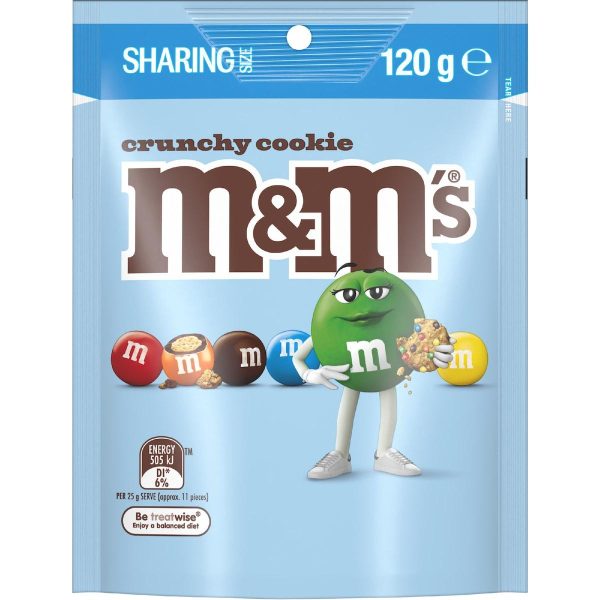 M&M’s Crunchy Cookie Chocolate 120g