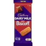 Cadbury Dairy Milk Biscoff Large Chocolate Bar 170g