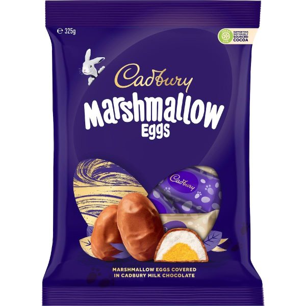 Cadbury Marshmallow Chocolate Eggs Pack 325g