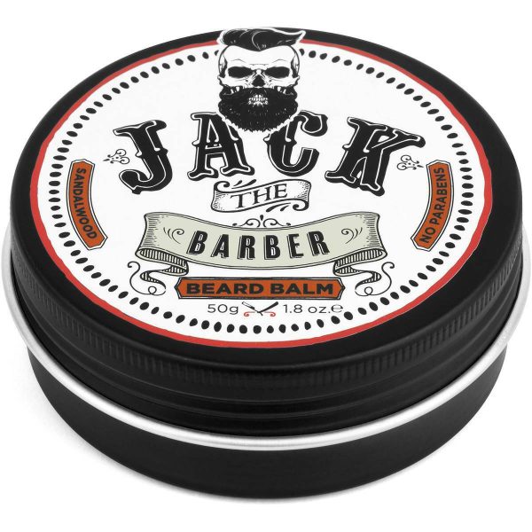 Jack The Barber Sandalwood Men Beard Balm 50g No Parabens