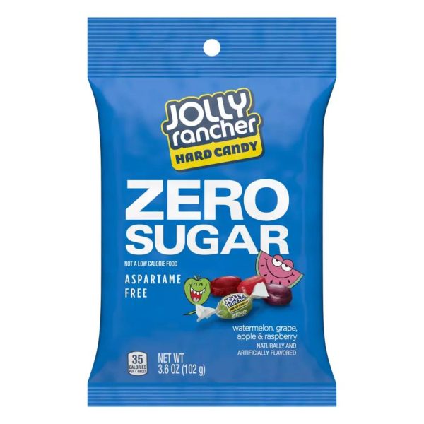 Jolly Rancher Hard Candy Zero Sugar Bag 102g