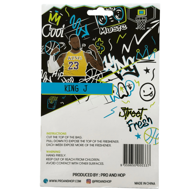 Pro & Hop Lebron James Lakers Green Apple Car Air Freshener