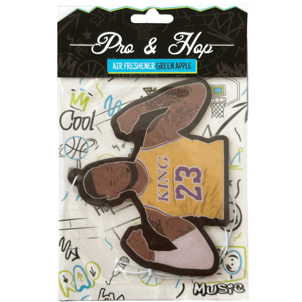 Pro & Hop Lebron James Lakers Green Apple Car Air Freshener