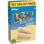 Kelloggs LCMs Split Stix Yoghurty Puffed Rice Snack Cereal Bars 15 Pack