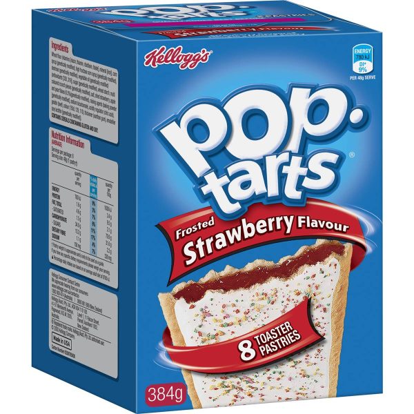 Kelloggs Pop Tarts Frosted Strawberry 8 Pack