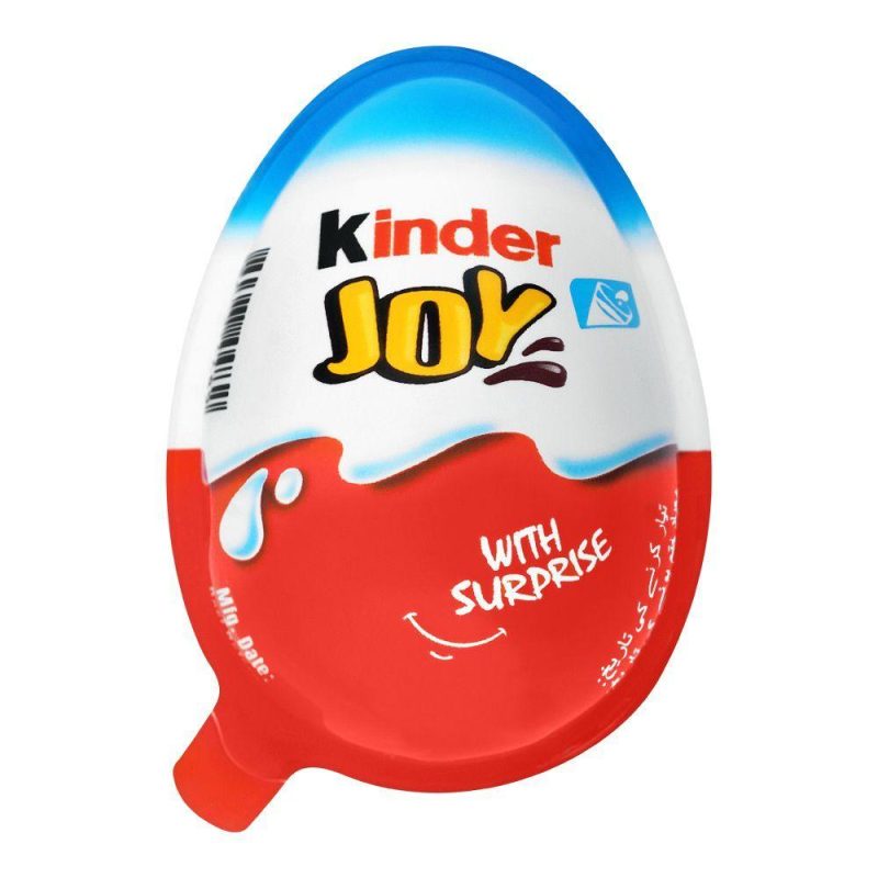 Kinder Joy Surprise Chocolate Egg for Kids 20g X 6 Eggs
