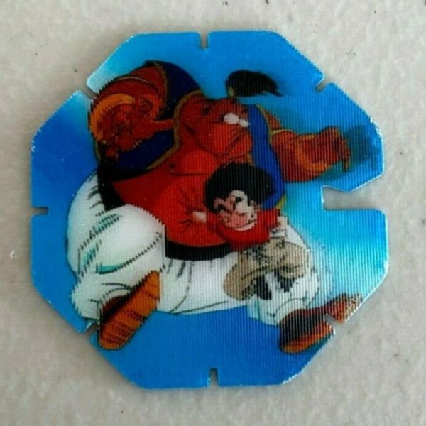 Krillin Against Pintar | Dragonball Z DBZ #54 Tazo Dizk Pog Rare Hologram