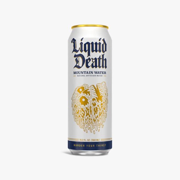 Liquid Death Mountain Water Drink Can 568ml