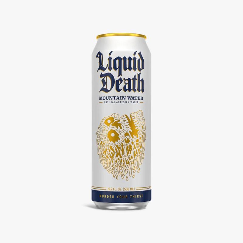 Liquid Death Mountain Water Drink Can 568ml