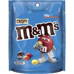 M&Ms Crispy Chocolate Buttons Candy Bag 145g