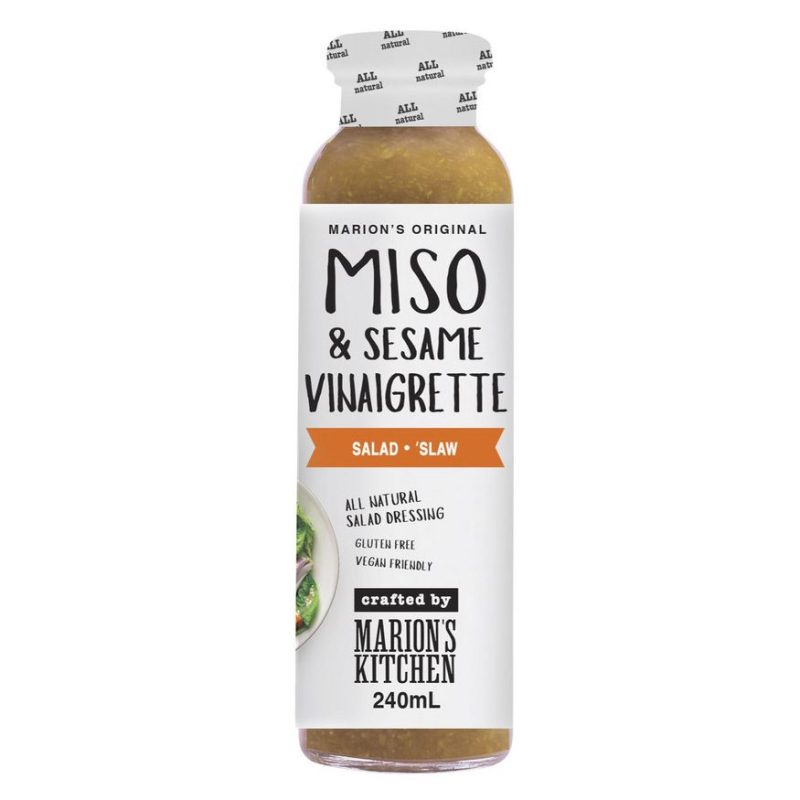 Marion's Kitchen Miso & Sesame Vinaigrette Dressing 240ml
