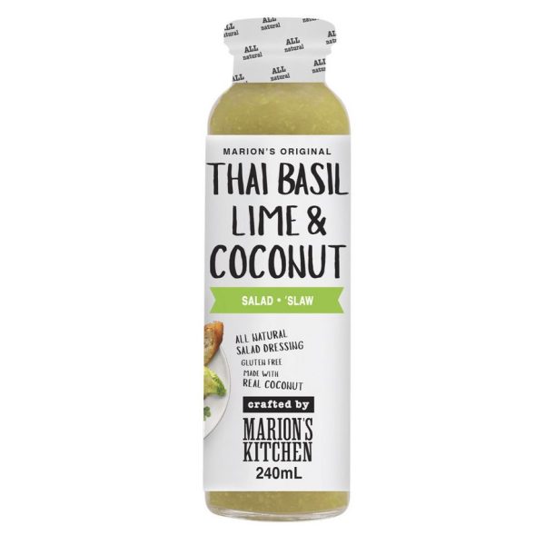 Marion's Kitchen Thai Basil Lime and Coconut Salad Dressing 240ml
