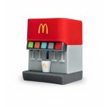 McDonalds Mini Drink Dispenser Figurine Collectible Happy Meal Toy