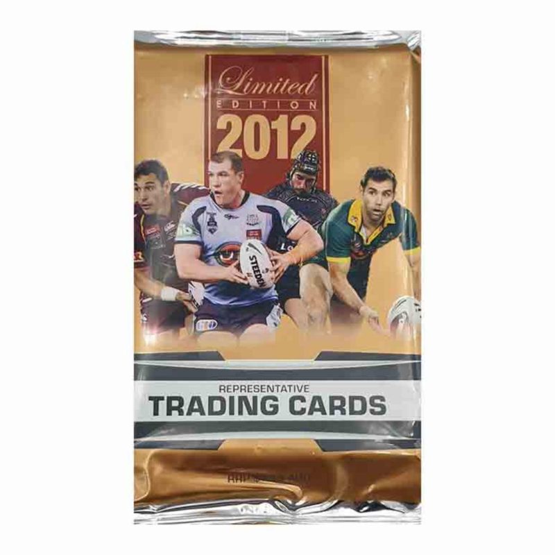 2012 NRL Rugby Trading Cards Booster Pack Limited Edition