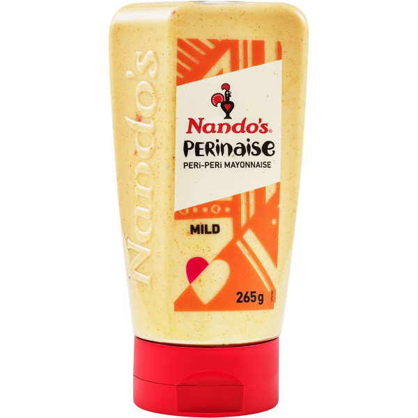 Nandos Perinaise Peri Peri Mayonnaise Mayo Mild Sauce 265g