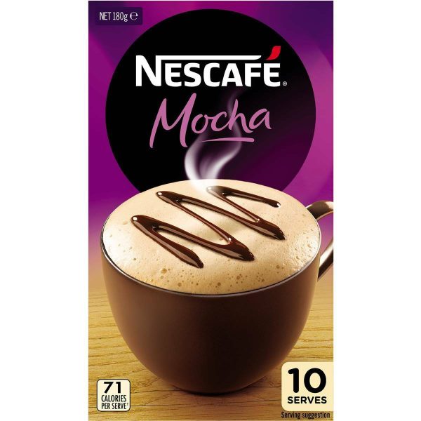 Nescafe Coffee Mocha Sachets 10 Pack