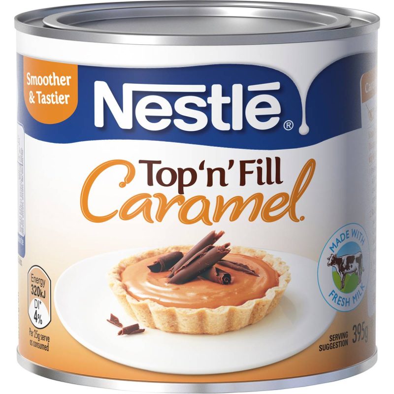 Nestle Top N Fill Caramel Sauce 395g