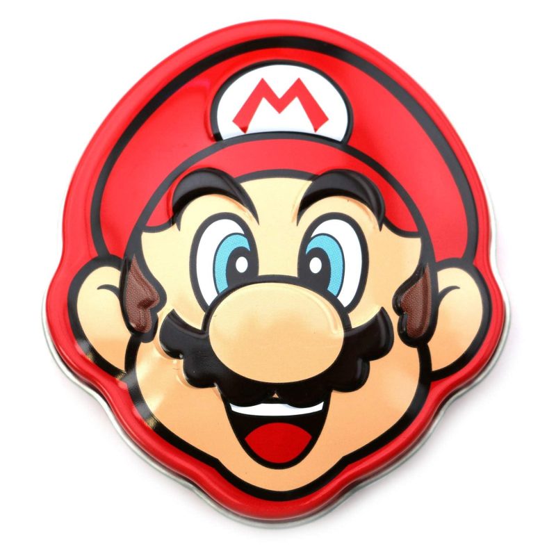 Nintendo Mario Brick Breaking Cherry Candy Tin 17g