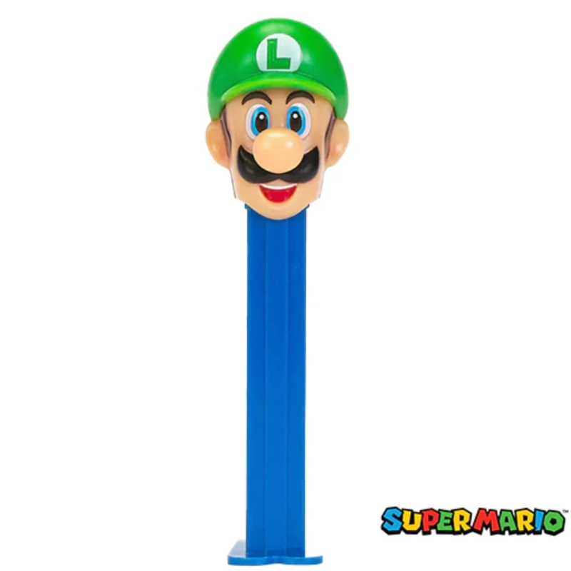 Nintendo Super Mario Luigi PEZ Kids Candy Dispenser