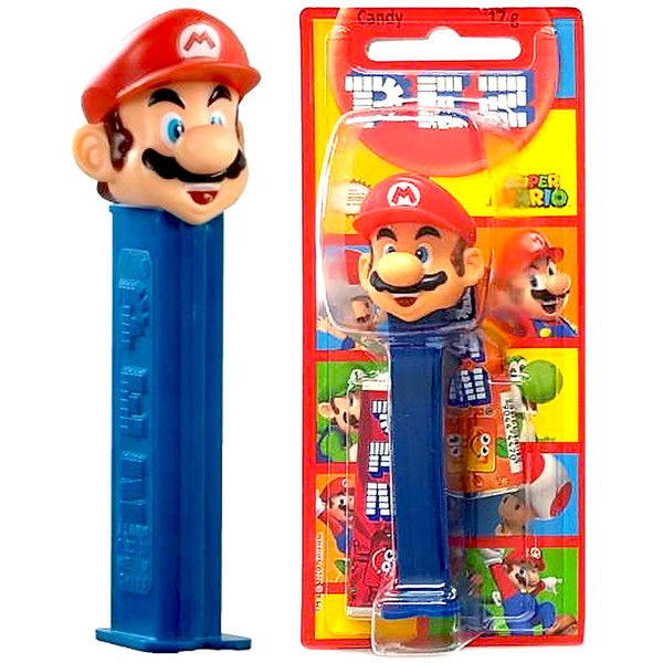 Nintendo Super Mario PEZ Kids Candy Dispenser