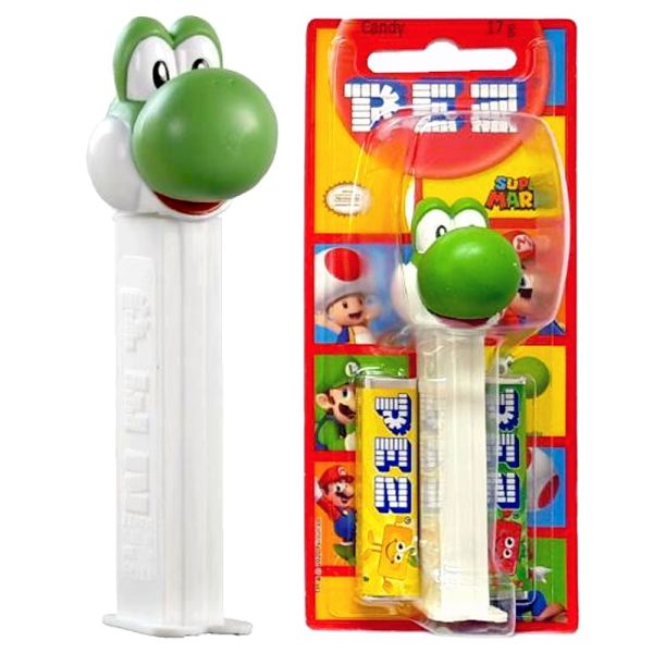Nintendo Super Mario Yoshi PEZ Kids Candy Dispenser