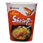 Nongshim Spicy Shrimp Instant Cup Noodles Soup 67g X 12 Cups