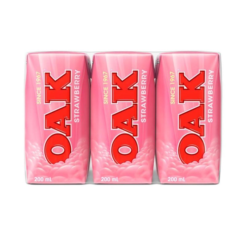 Oak Milk Strawberry 200ml