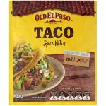 Old El Paso Original Spice Mix for Tacos Reduced Salt Mexican Seasoning 30g