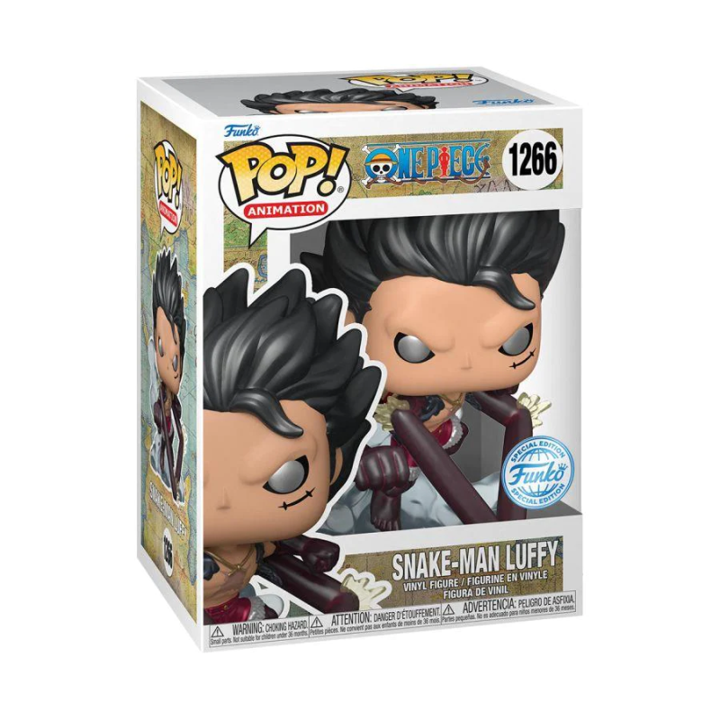 One Piece Snake Man Monkey D Luffy Metallic Pop! Vinyl
