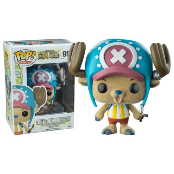 One Piece Tony Tony Chopper Flocked Pop! Vinyl