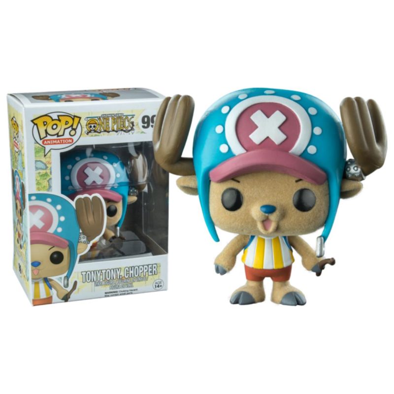 One Piece Tony Tony Chopper Flocked Pop! Vinyl