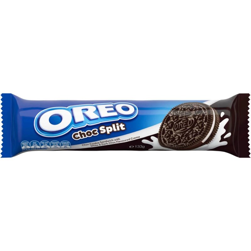 Oreo Choc Split Creme Biscuits 133g