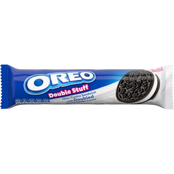 Oreo Double Stuff Vanilla Creme Biscuits 147g